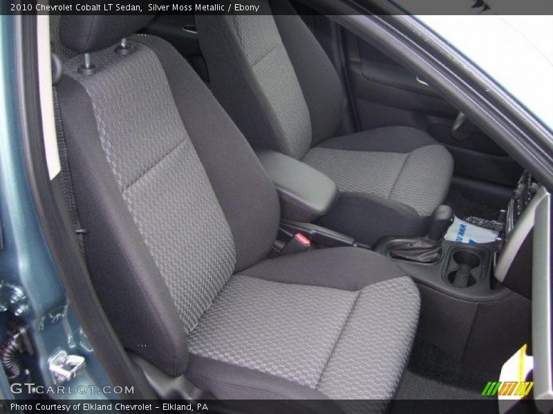 Silver Moss Metallic / Ebony 2010 Chevrolet Cobalt LT Sedan