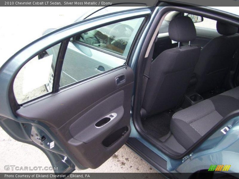 Silver Moss Metallic / Ebony 2010 Chevrolet Cobalt LT Sedan