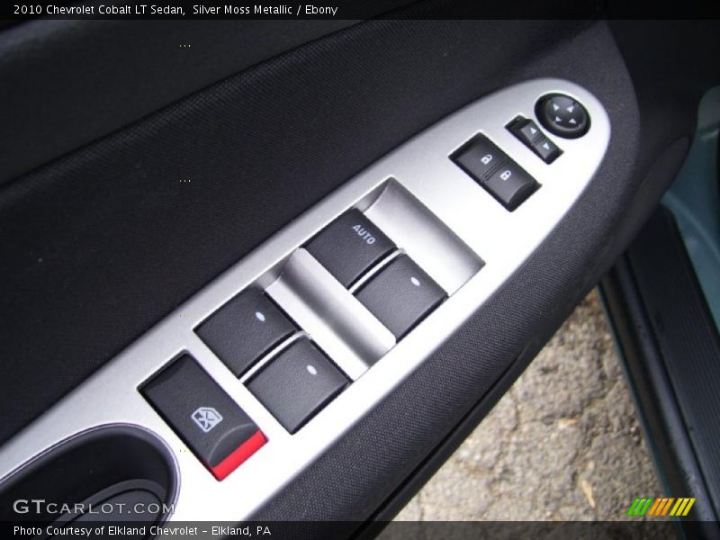 Silver Moss Metallic / Ebony 2010 Chevrolet Cobalt LT Sedan