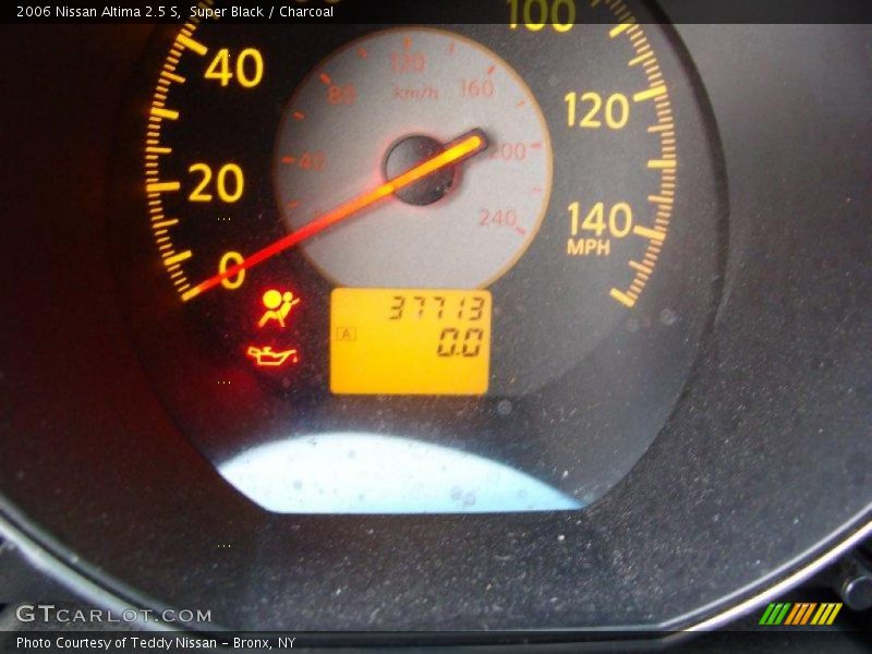 Super Black / Charcoal 2006 Nissan Altima 2.5 S