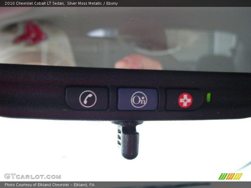 Silver Moss Metallic / Ebony 2010 Chevrolet Cobalt LT Sedan