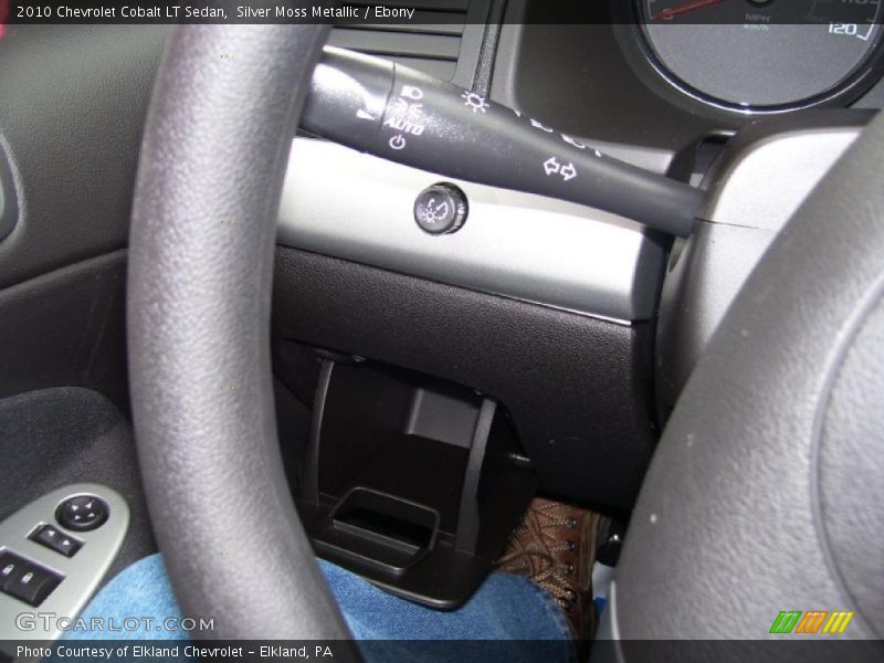 Silver Moss Metallic / Ebony 2010 Chevrolet Cobalt LT Sedan
