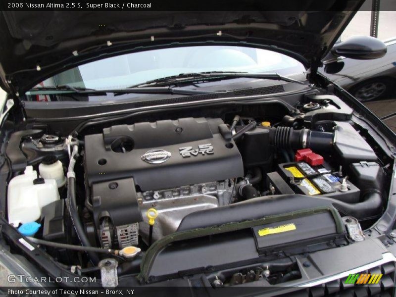 Super Black / Charcoal 2006 Nissan Altima 2.5 S