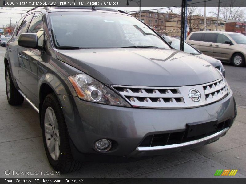Platinum Pearl Metallic / Charcoal 2006 Nissan Murano SL AWD