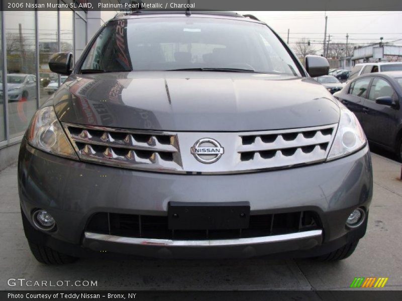 Platinum Pearl Metallic / Charcoal 2006 Nissan Murano SL AWD