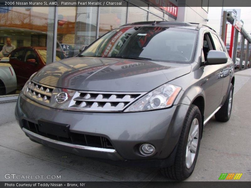 Platinum Pearl Metallic / Charcoal 2006 Nissan Murano SL AWD
