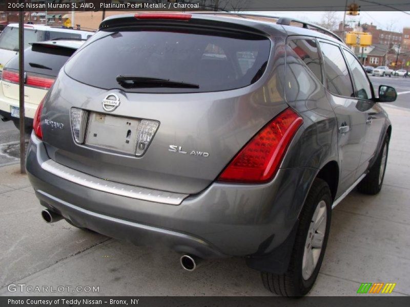 Platinum Pearl Metallic / Charcoal 2006 Nissan Murano SL AWD