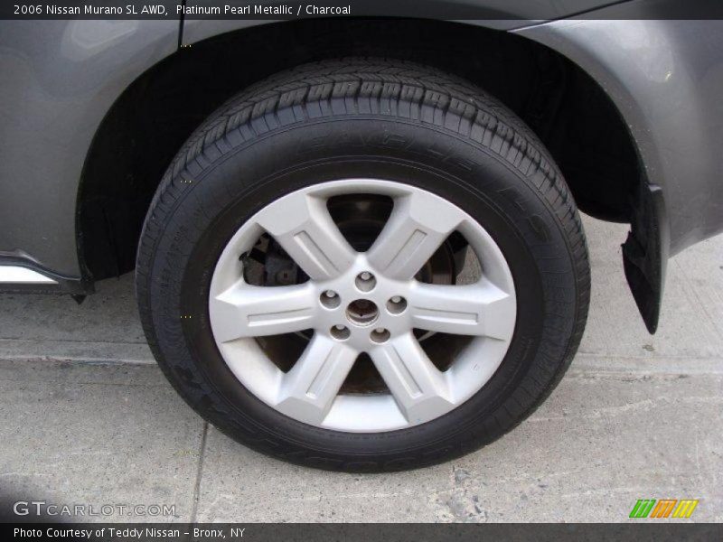 Platinum Pearl Metallic / Charcoal 2006 Nissan Murano SL AWD