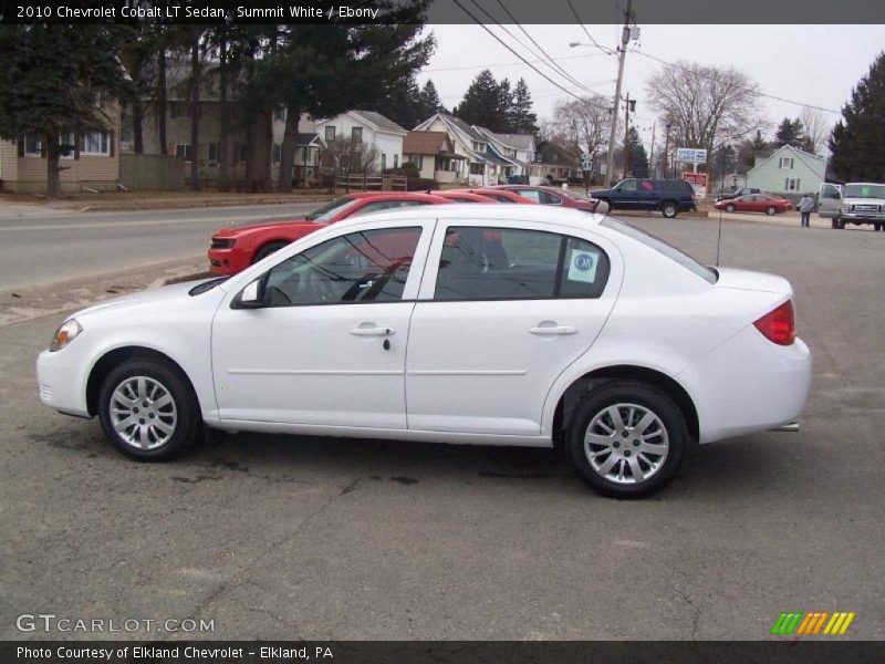 Summit White / Ebony 2010 Chevrolet Cobalt LT Sedan
