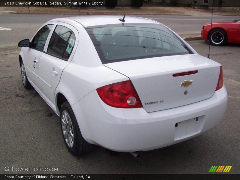 Summit White / Ebony 2010 Chevrolet Cobalt LT Sedan