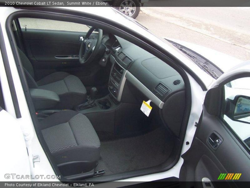 Summit White / Ebony 2010 Chevrolet Cobalt LT Sedan