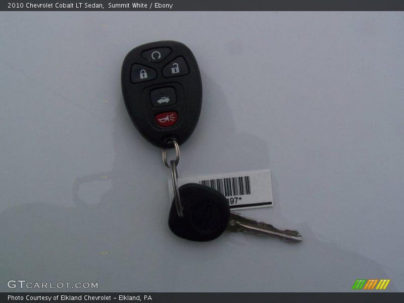 Summit White / Ebony 2010 Chevrolet Cobalt LT Sedan