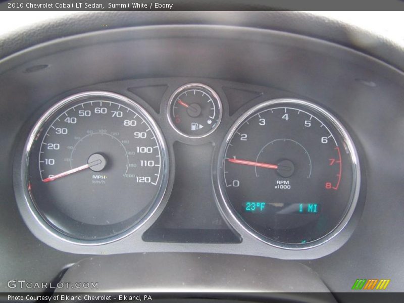 Summit White / Ebony 2010 Chevrolet Cobalt LT Sedan
