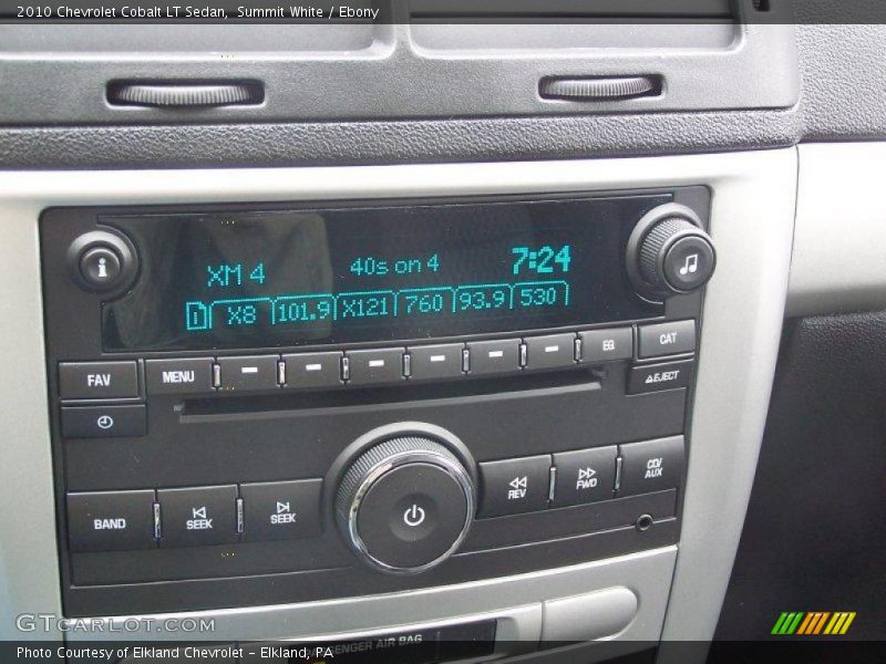 Summit White / Ebony 2010 Chevrolet Cobalt LT Sedan