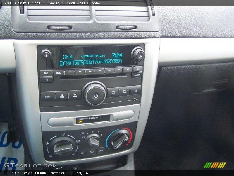 Summit White / Ebony 2010 Chevrolet Cobalt LT Sedan