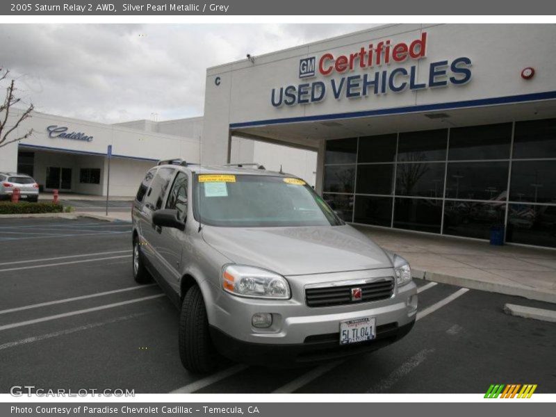 Silver Pearl Metallic / Grey 2005 Saturn Relay 2 AWD