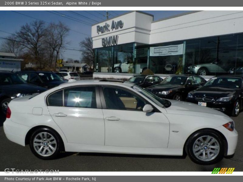 Alpine White / Beige 2006 BMW 3 Series 325xi Sedan
