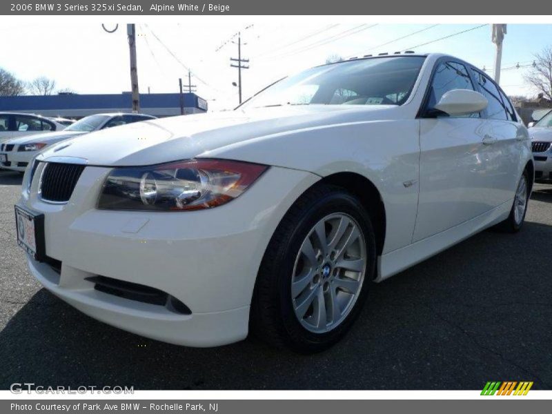 Alpine White / Beige 2006 BMW 3 Series 325xi Sedan