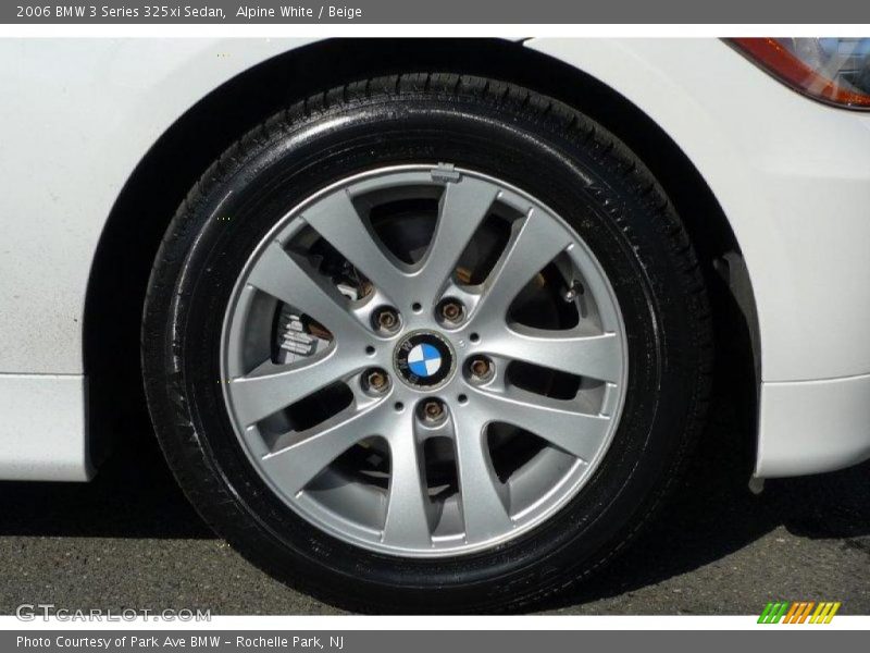 Alpine White / Beige 2006 BMW 3 Series 325xi Sedan
