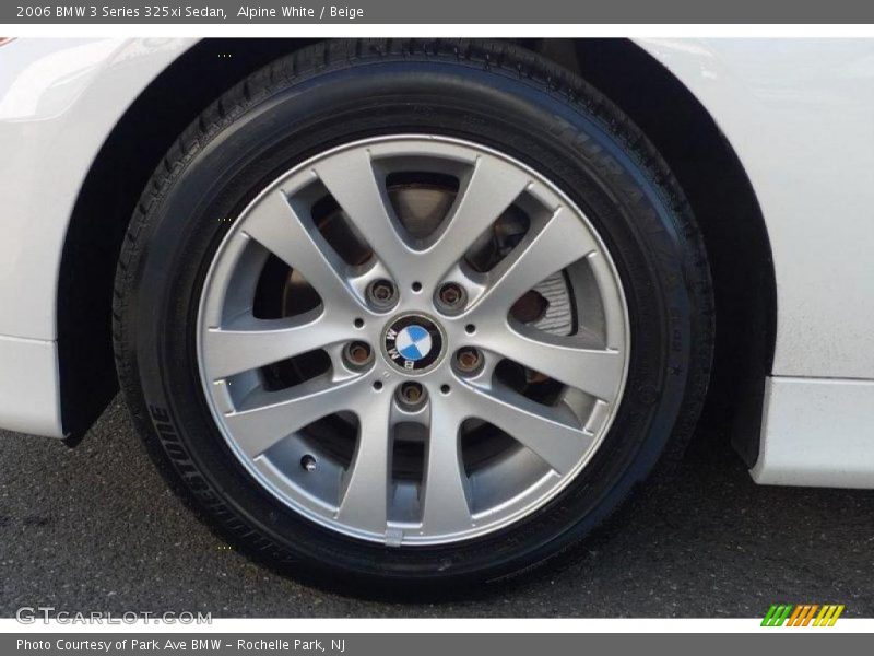 Alpine White / Beige 2006 BMW 3 Series 325xi Sedan