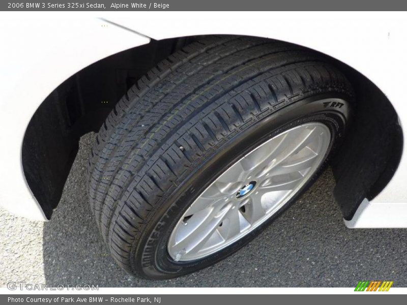 Alpine White / Beige 2006 BMW 3 Series 325xi Sedan