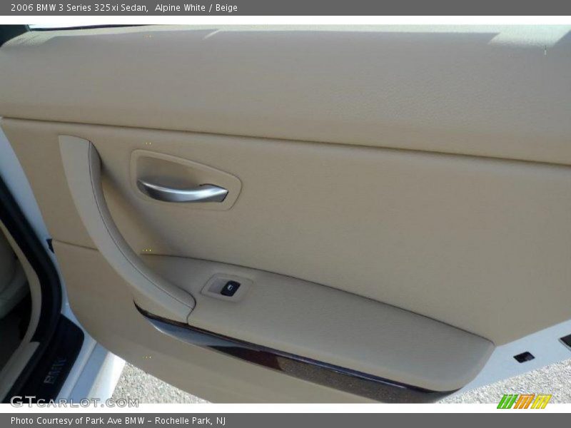 Alpine White / Beige 2006 BMW 3 Series 325xi Sedan