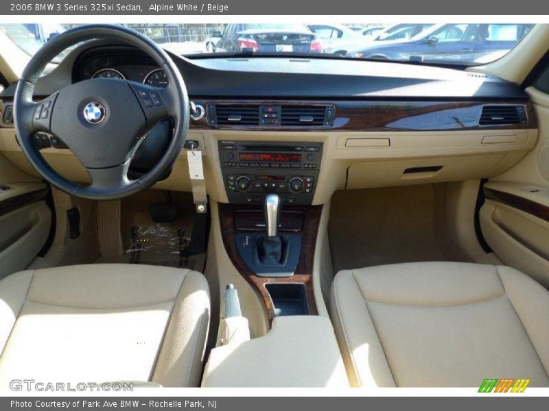 Alpine White / Beige 2006 BMW 3 Series 325xi Sedan
