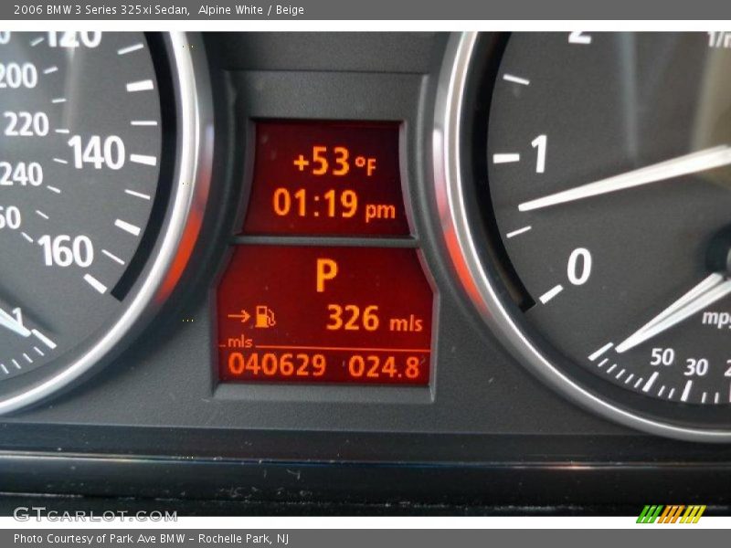 Alpine White / Beige 2006 BMW 3 Series 325xi Sedan