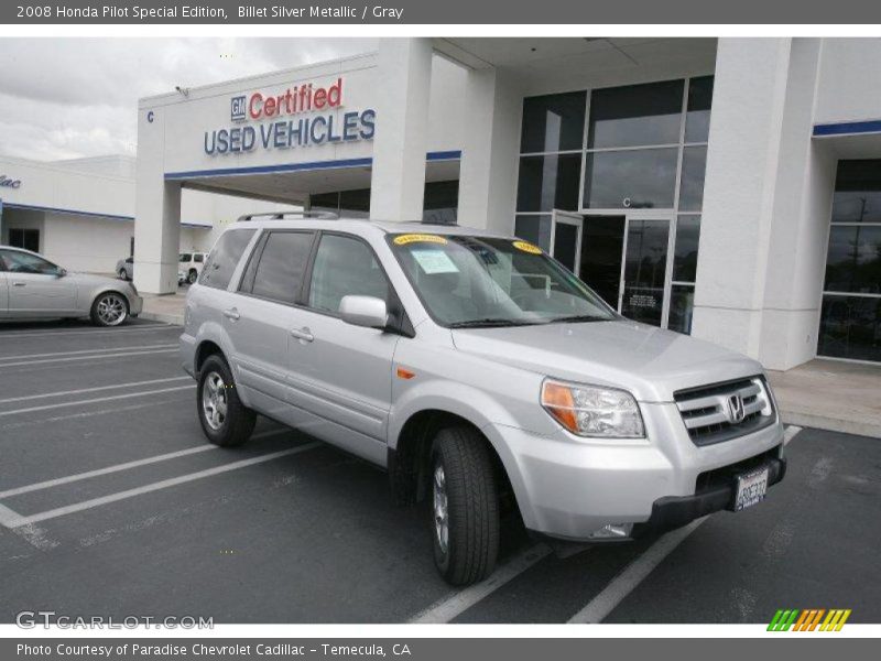 Billet Silver Metallic / Gray 2008 Honda Pilot Special Edition