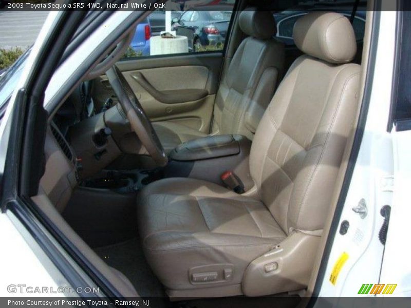 Natural White / Oak 2003 Toyota Sequoia SR5 4WD