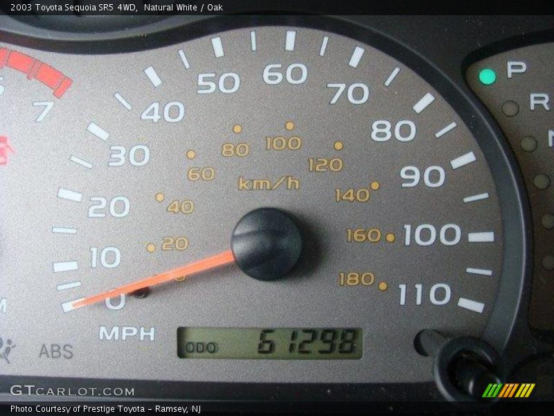 Natural White / Oak 2003 Toyota Sequoia SR5 4WD