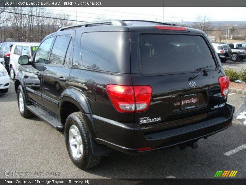 Black / Light Charcoal 2007 Toyota Sequoia SR5 4WD