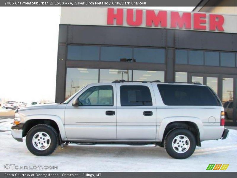 Silver Birch Metallic / Gray/Dark Charcoal 2006 Chevrolet Suburban LS 1500 4x4