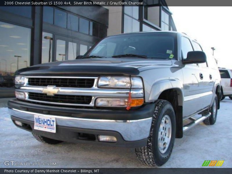 Silver Birch Metallic / Gray/Dark Charcoal 2006 Chevrolet Suburban LS 1500 4x4