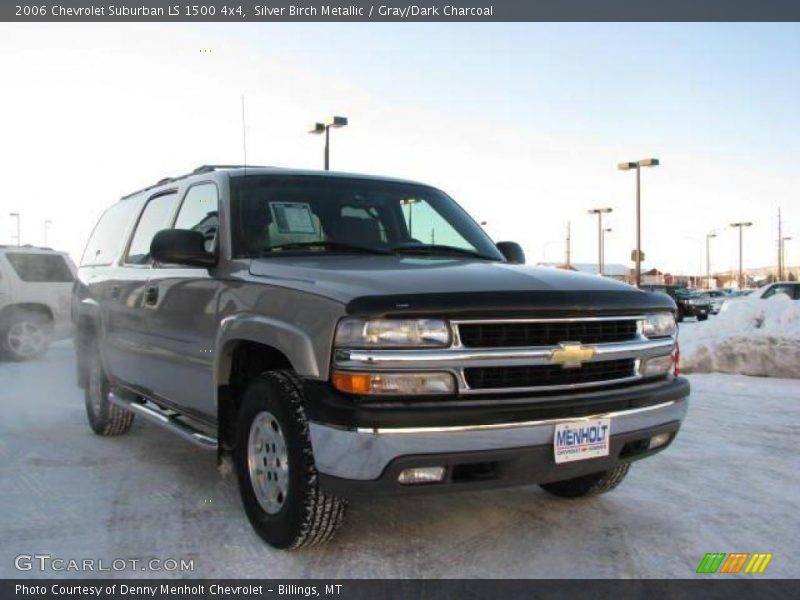 Silver Birch Metallic / Gray/Dark Charcoal 2006 Chevrolet Suburban LS 1500 4x4