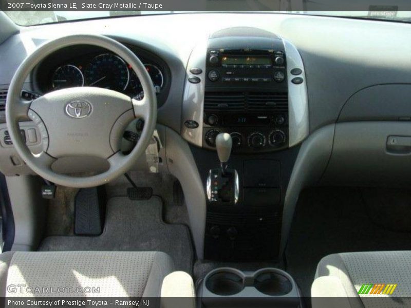 Slate Gray Metallic / Taupe 2007 Toyota Sienna LE