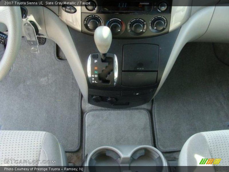 Slate Gray Metallic / Taupe 2007 Toyota Sienna LE
