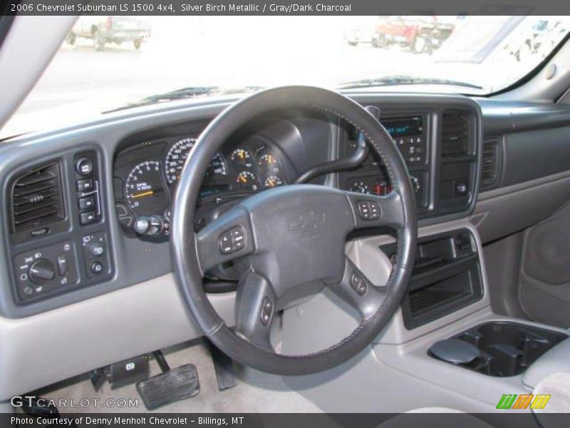 Silver Birch Metallic / Gray/Dark Charcoal 2006 Chevrolet Suburban LS 1500 4x4