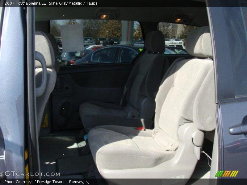 Slate Gray Metallic / Taupe 2007 Toyota Sienna LE