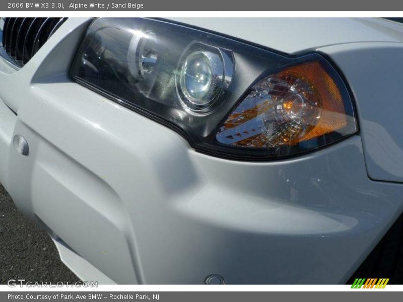 Alpine White / Sand Beige 2006 BMW X3 3.0i