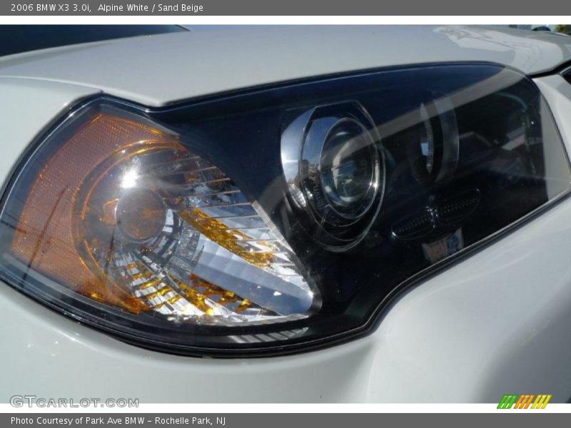 Alpine White / Sand Beige 2006 BMW X3 3.0i