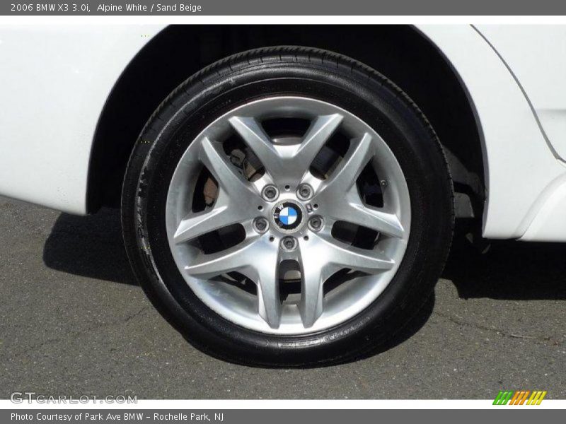 Alpine White / Sand Beige 2006 BMW X3 3.0i