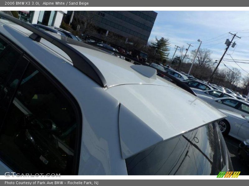 Alpine White / Sand Beige 2006 BMW X3 3.0i