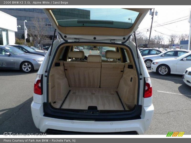 Alpine White / Sand Beige 2006 BMW X3 3.0i