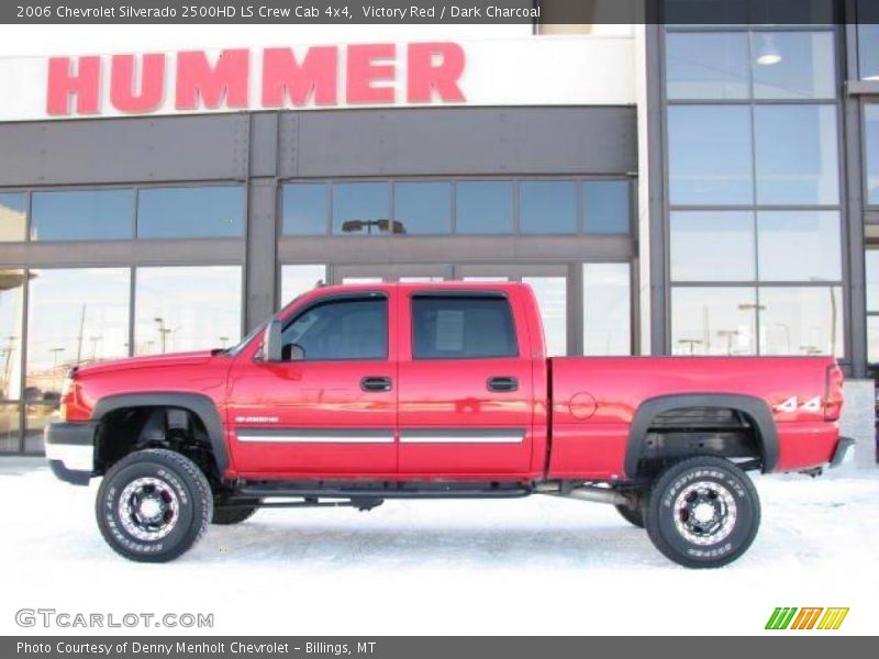 Victory Red / Dark Charcoal 2006 Chevrolet Silverado 2500HD LS Crew Cab 4x4