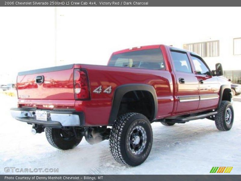 Victory Red / Dark Charcoal 2006 Chevrolet Silverado 2500HD LS Crew Cab 4x4