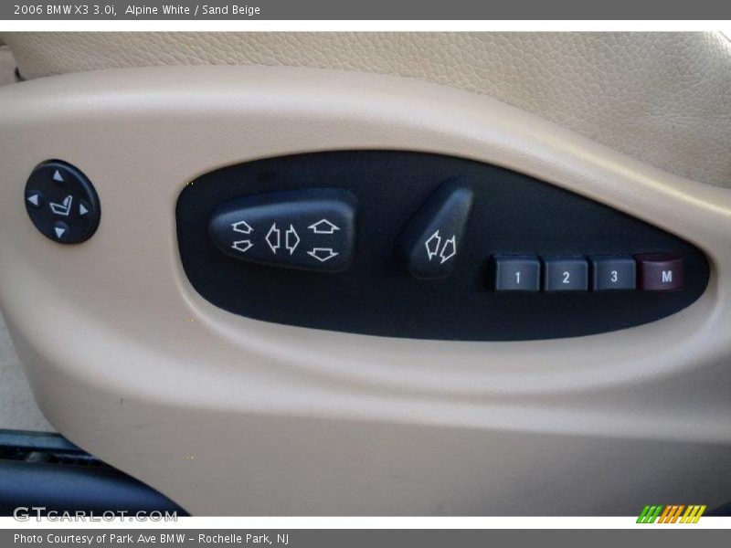 Alpine White / Sand Beige 2006 BMW X3 3.0i