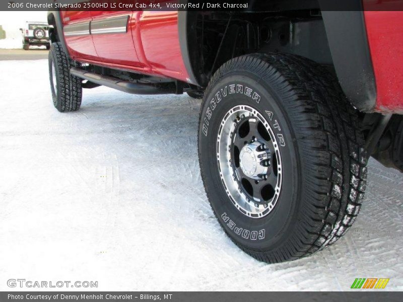 Victory Red / Dark Charcoal 2006 Chevrolet Silverado 2500HD LS Crew Cab 4x4
