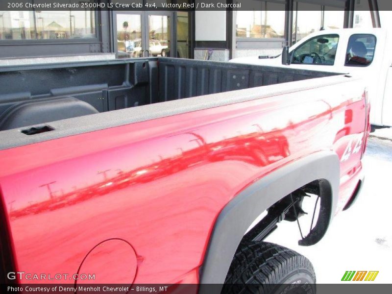 Victory Red / Dark Charcoal 2006 Chevrolet Silverado 2500HD LS Crew Cab 4x4