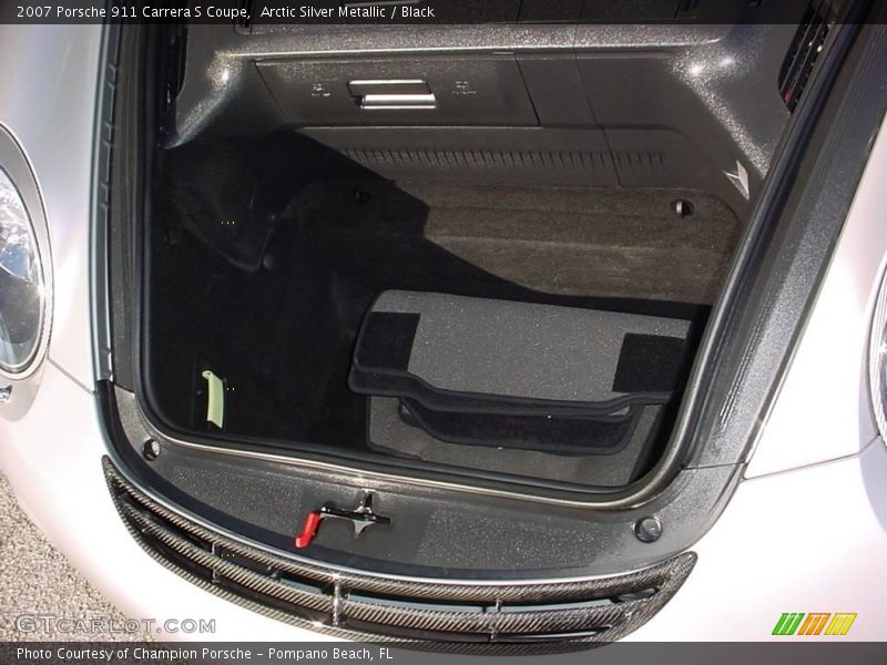 Arctic Silver Metallic / Black 2007 Porsche 911 Carrera S Coupe